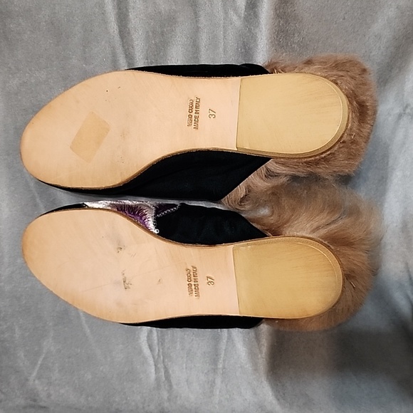 New authentic Gia couture fury mules made in Italy size 37 - Picture 4 of 8